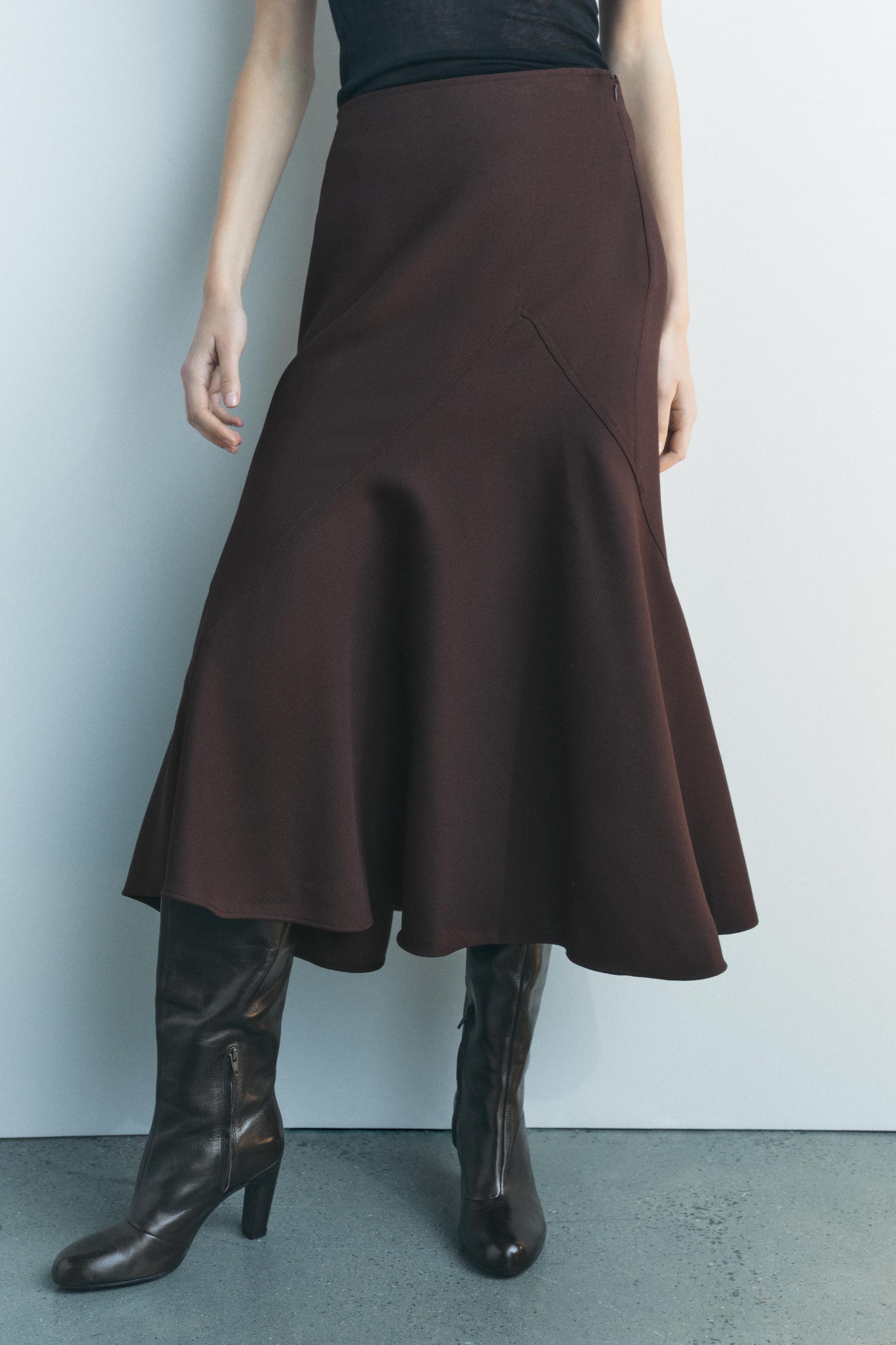 Casual skirts zara hotsell